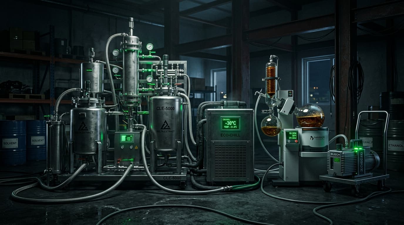 How to Set Up a Cannabis Extraction Lab: The Complete Equipment Guide